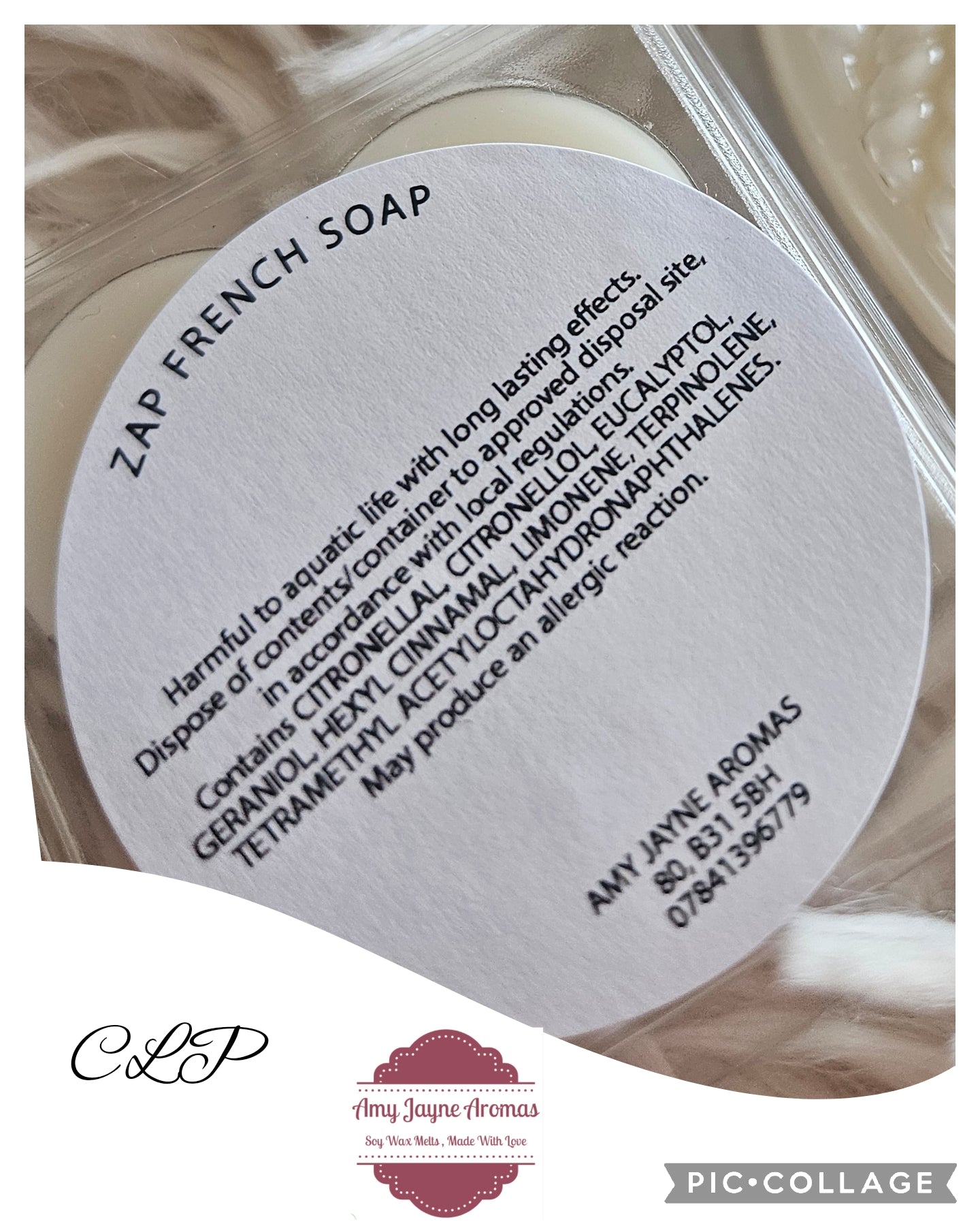 Zap French Soap Sample