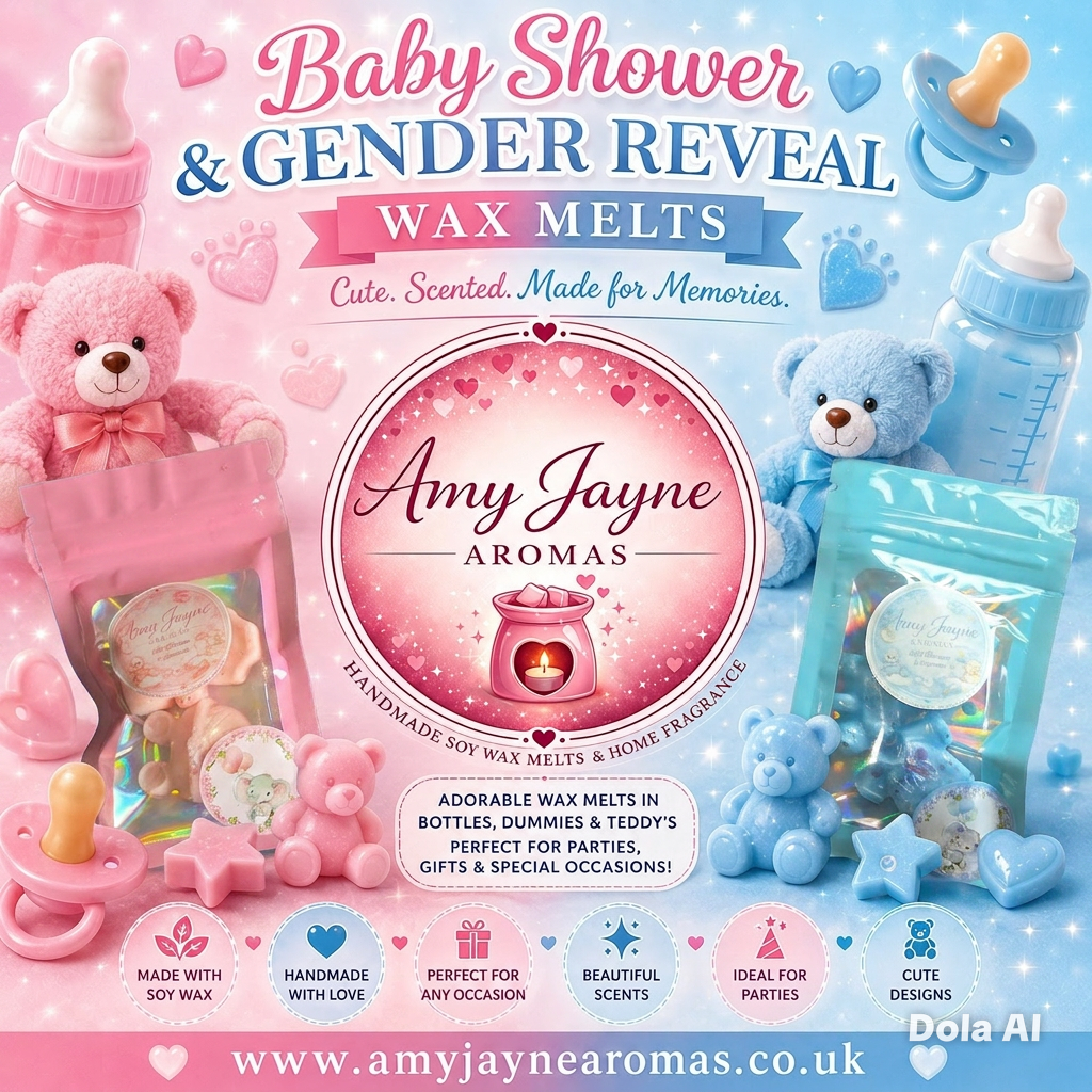 🍼🤱Baby Shower/ Gender Reveal Wax Melt Gifts🍼🤱
