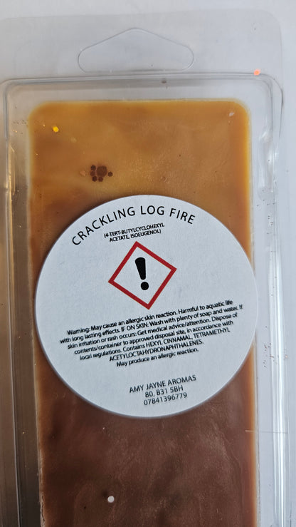 Crackling Log Fire