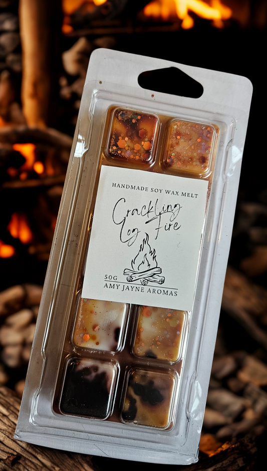 Crackling Log Fire