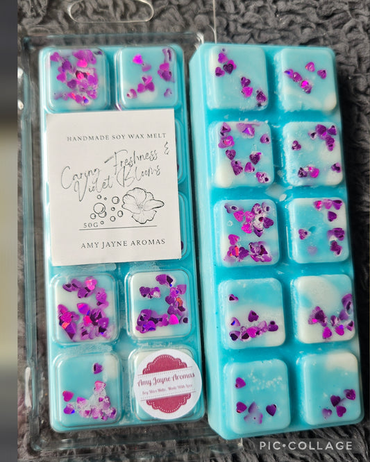 Caring Freshness & Violet Blooms