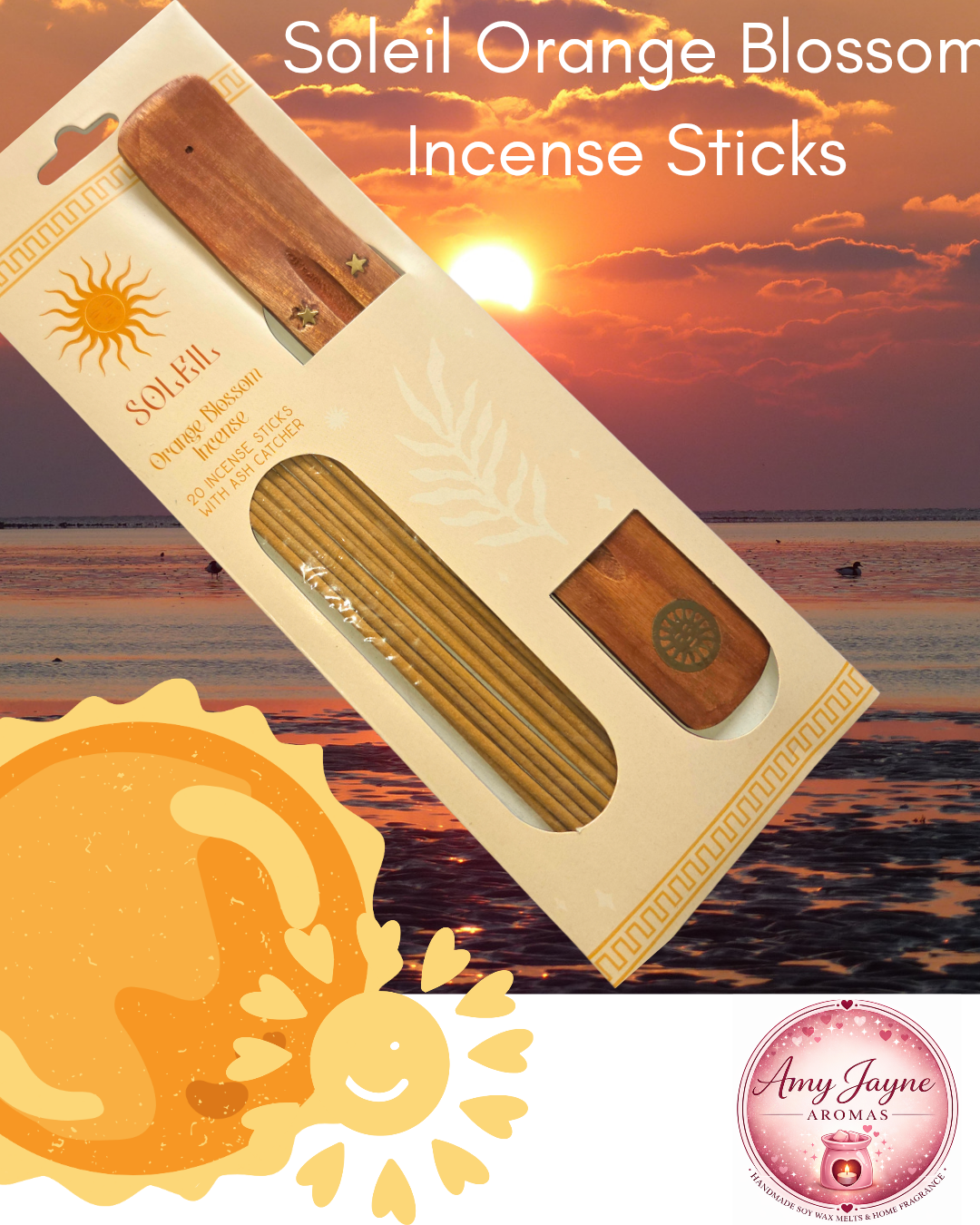 Soleil Orange Incense Sticks