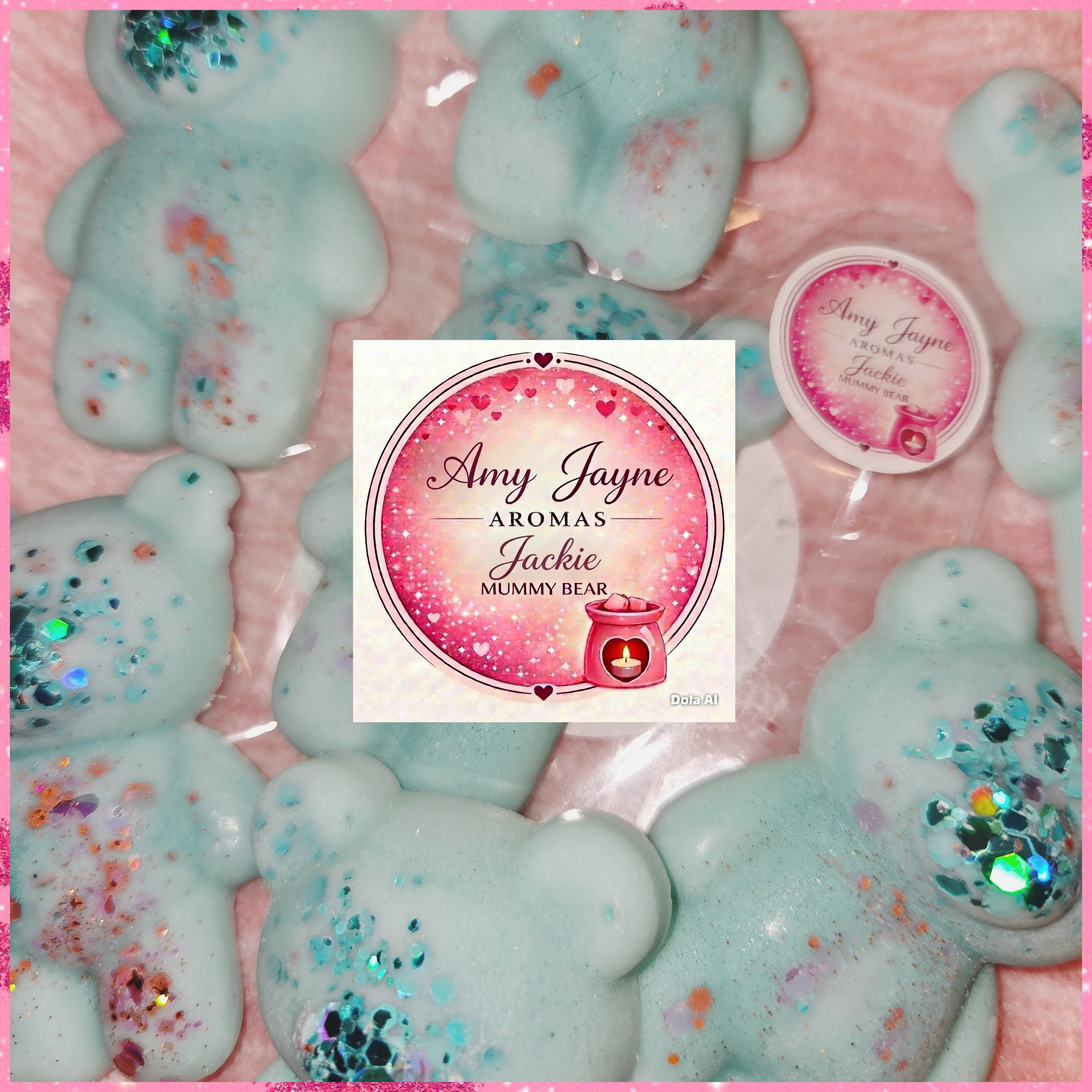 🧸 Jackie Mummy Bear (Enchanted Wildflowers)