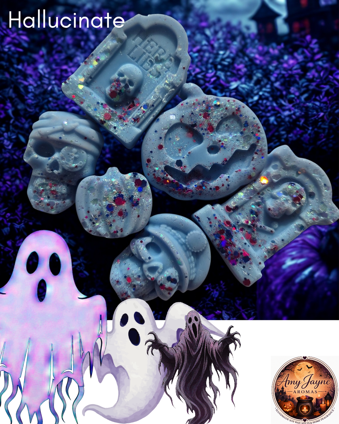 Hallucinate -  Halloween Shapes