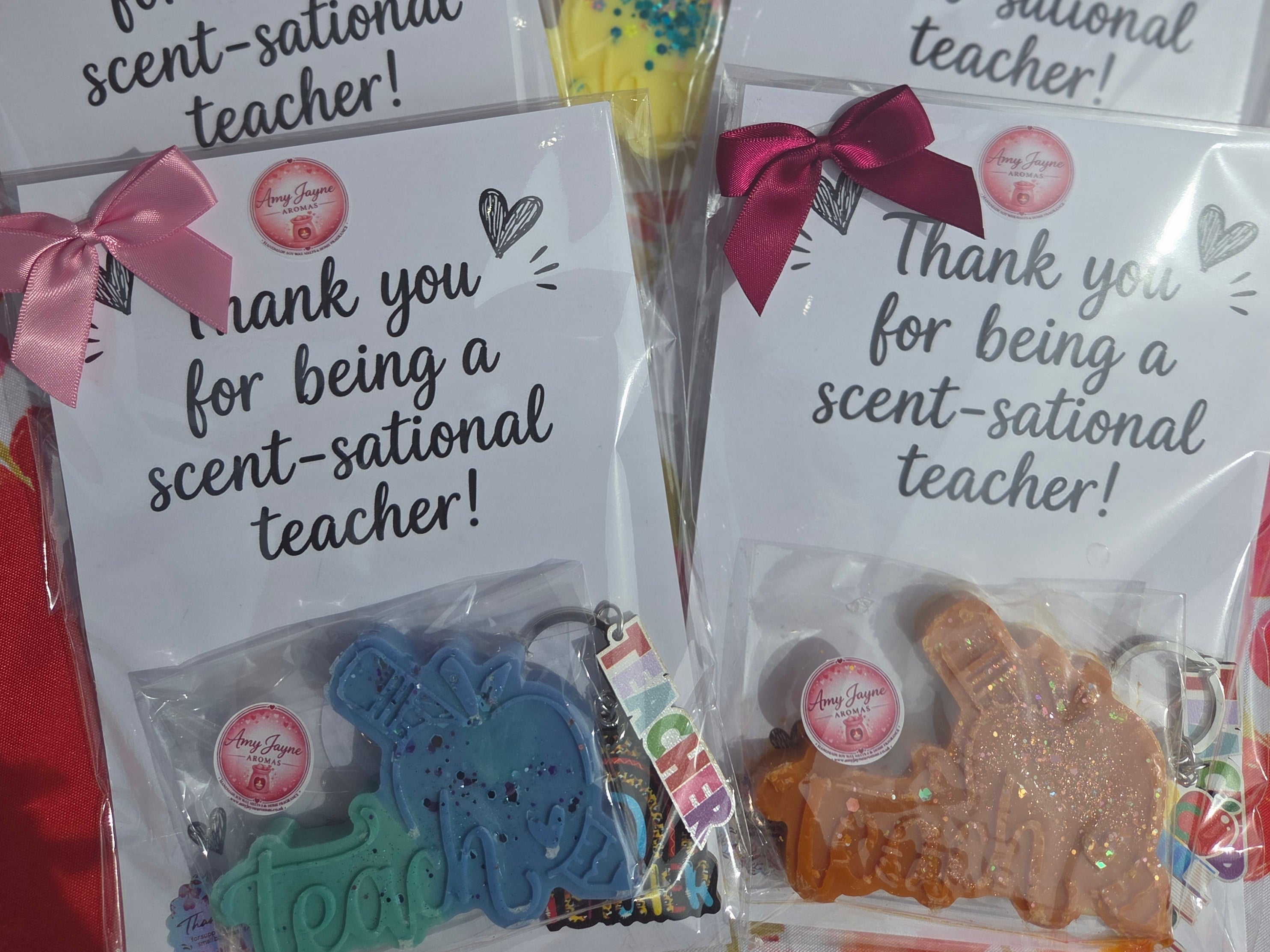 End Of Term 'Teach' Wax Melt Quote Thank You Teacher Gift♥️