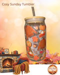 Cosy Sunday Glass Tumbler