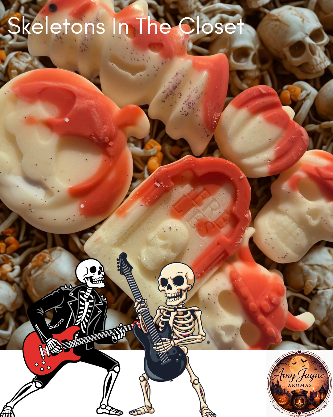 Skeletons in the Closet -  Halloween Shapes
