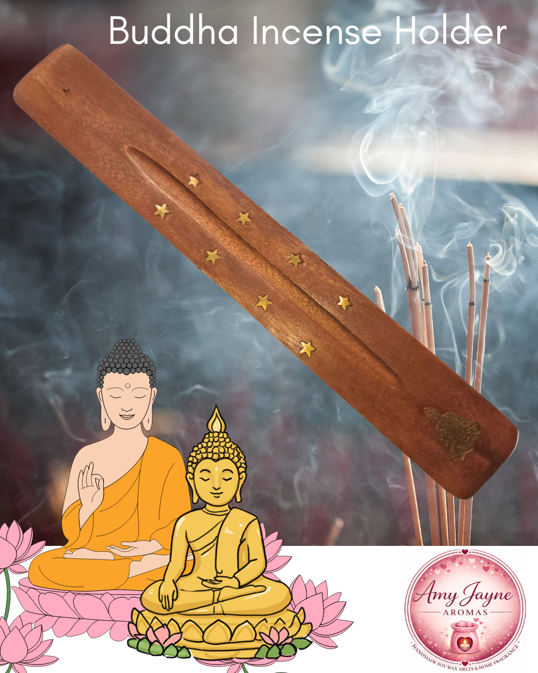 Buddha Incense Holder