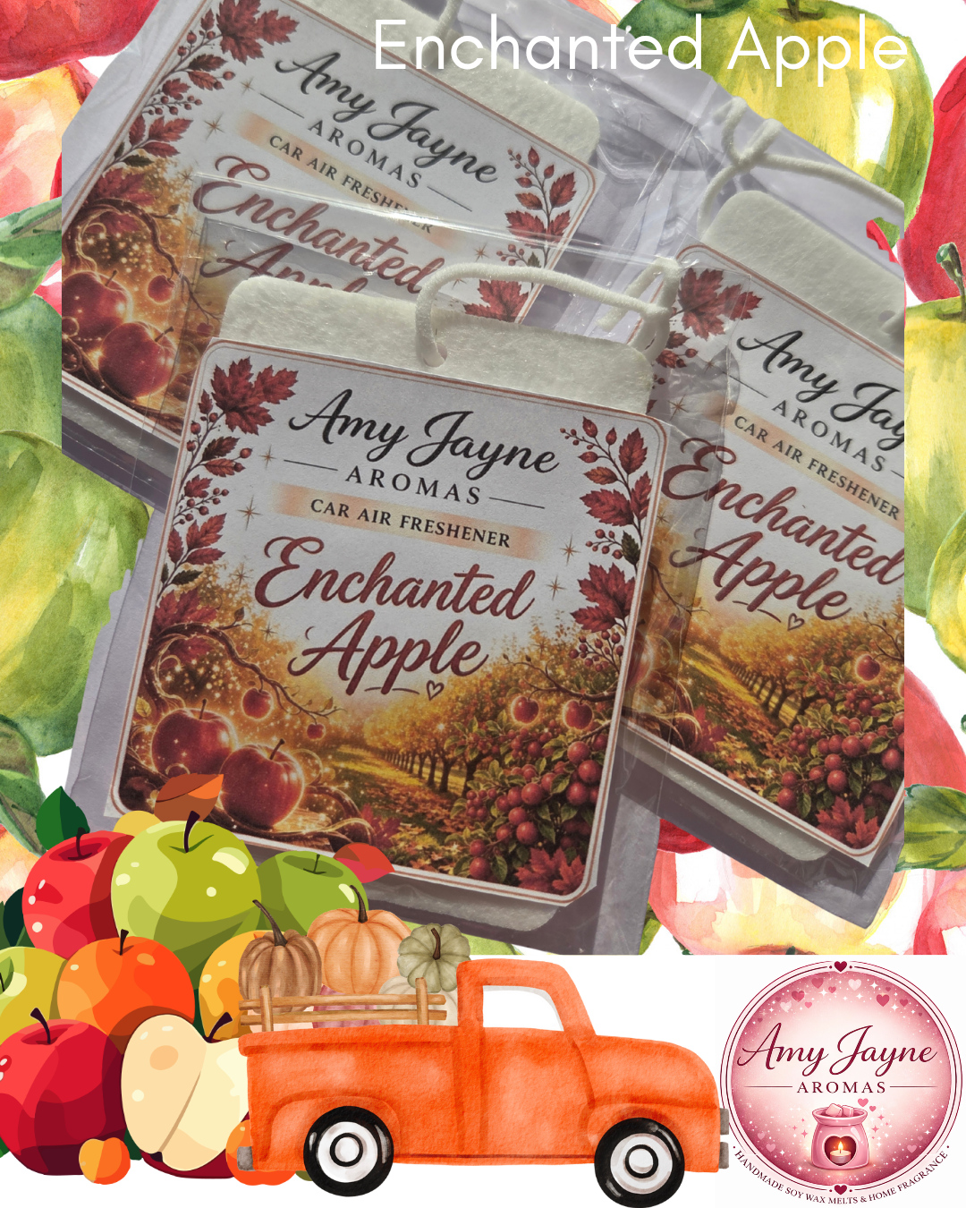 Enchanted Apple Car Air Freshener