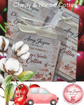 Cherry Blossom & Nordic Cotton - Car Air Freshener