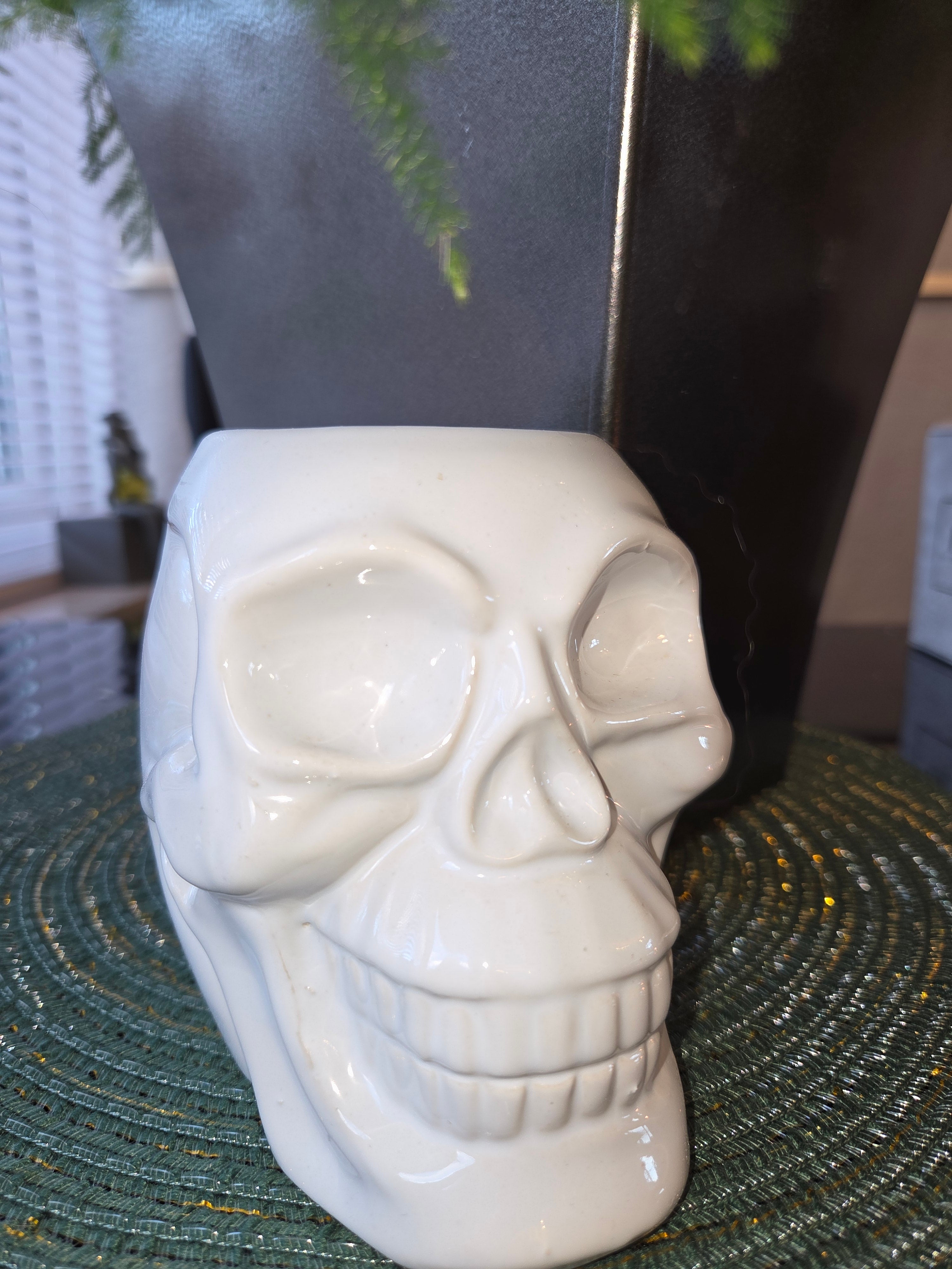 Skull Design Wax Melt Burner