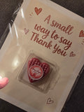 "A Small Way To Say Thank You" - Quote Gift Card