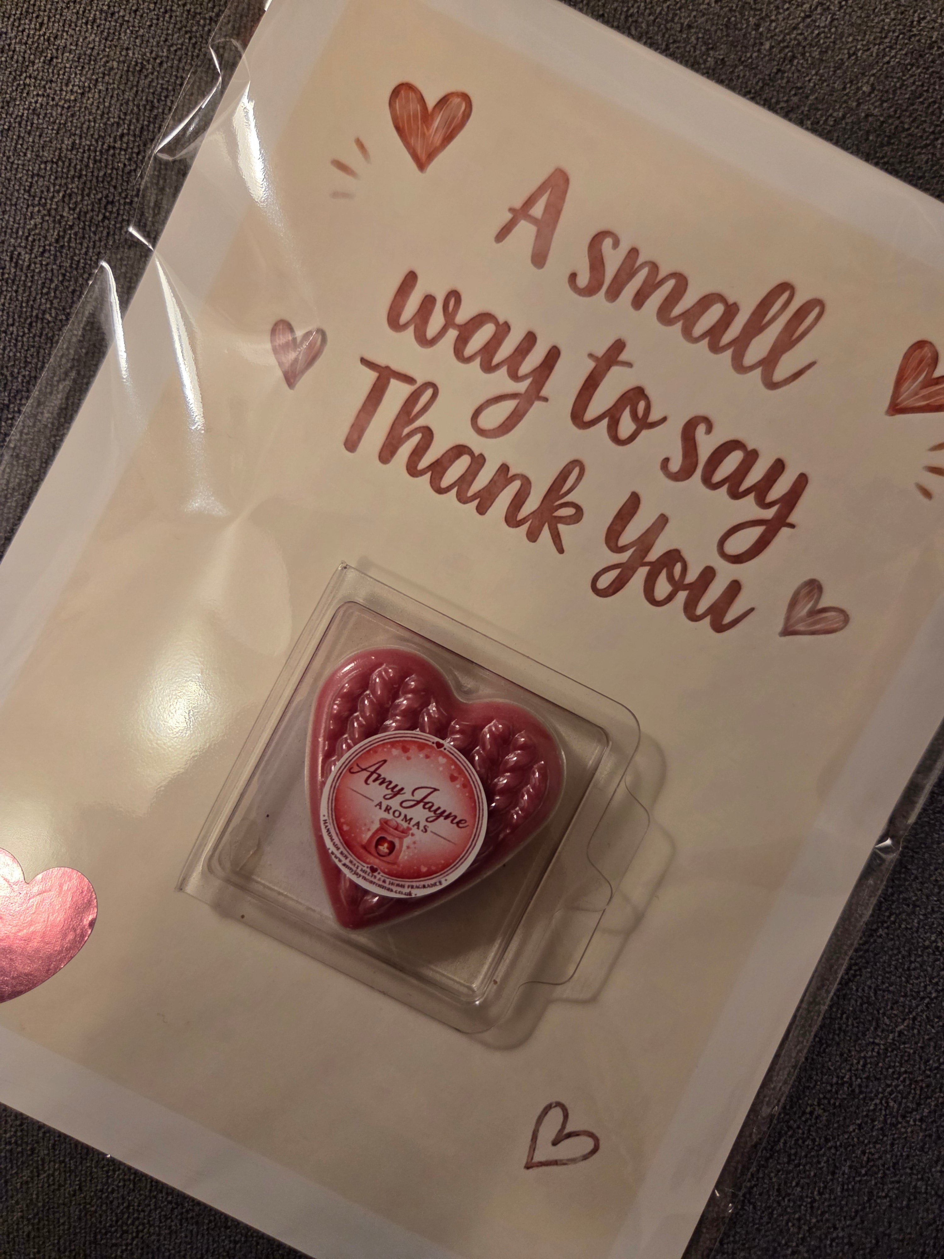 "A Small Way To Say Thank You" - Quote Gift Card