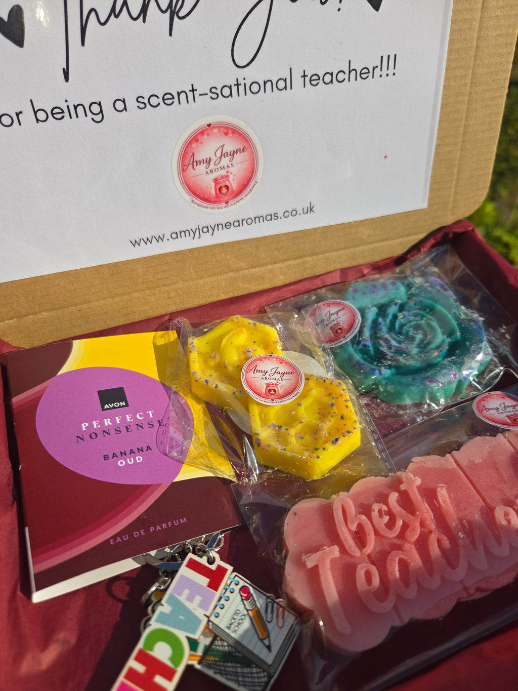 Thank You Teacher Wax Melt Set