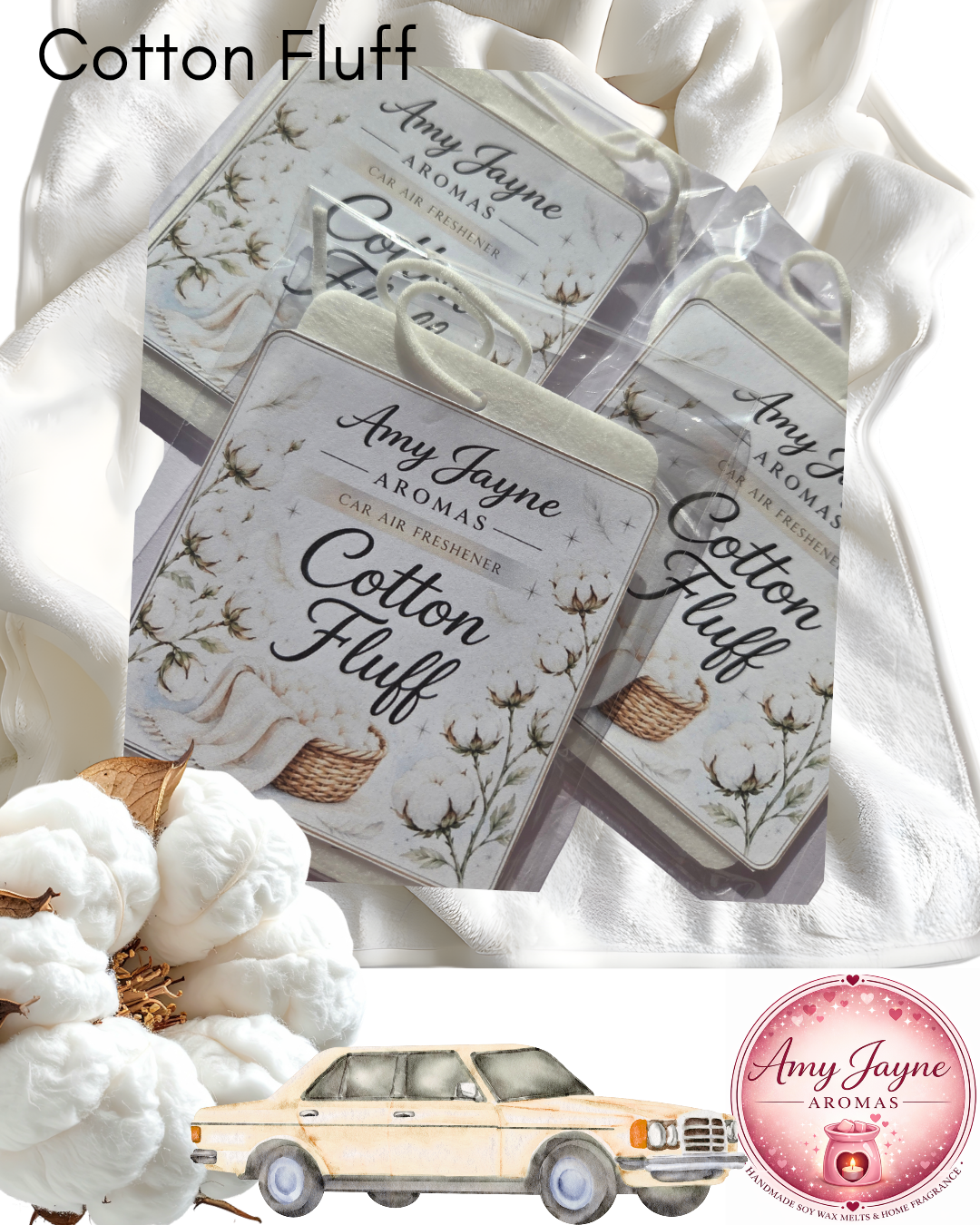 Cotton Fluff - Car Air Freshener