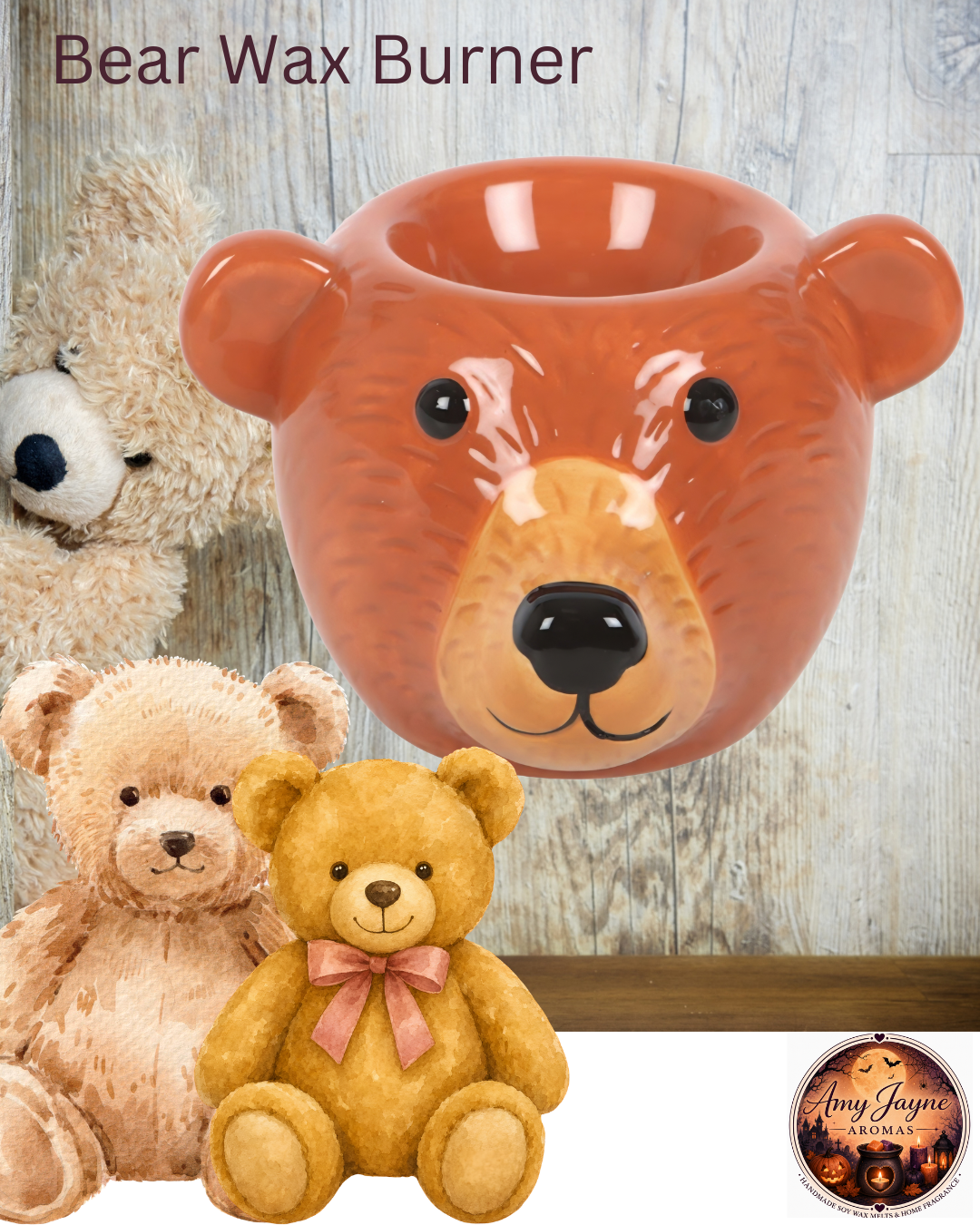 Bear Wax Melt Burner