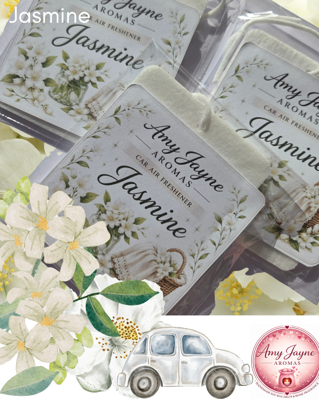 Jasmine - Car Air Freshener
