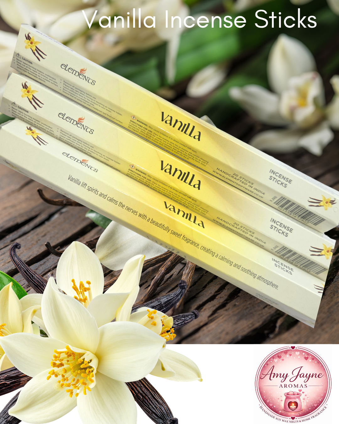 Vanilla Incense Sticks