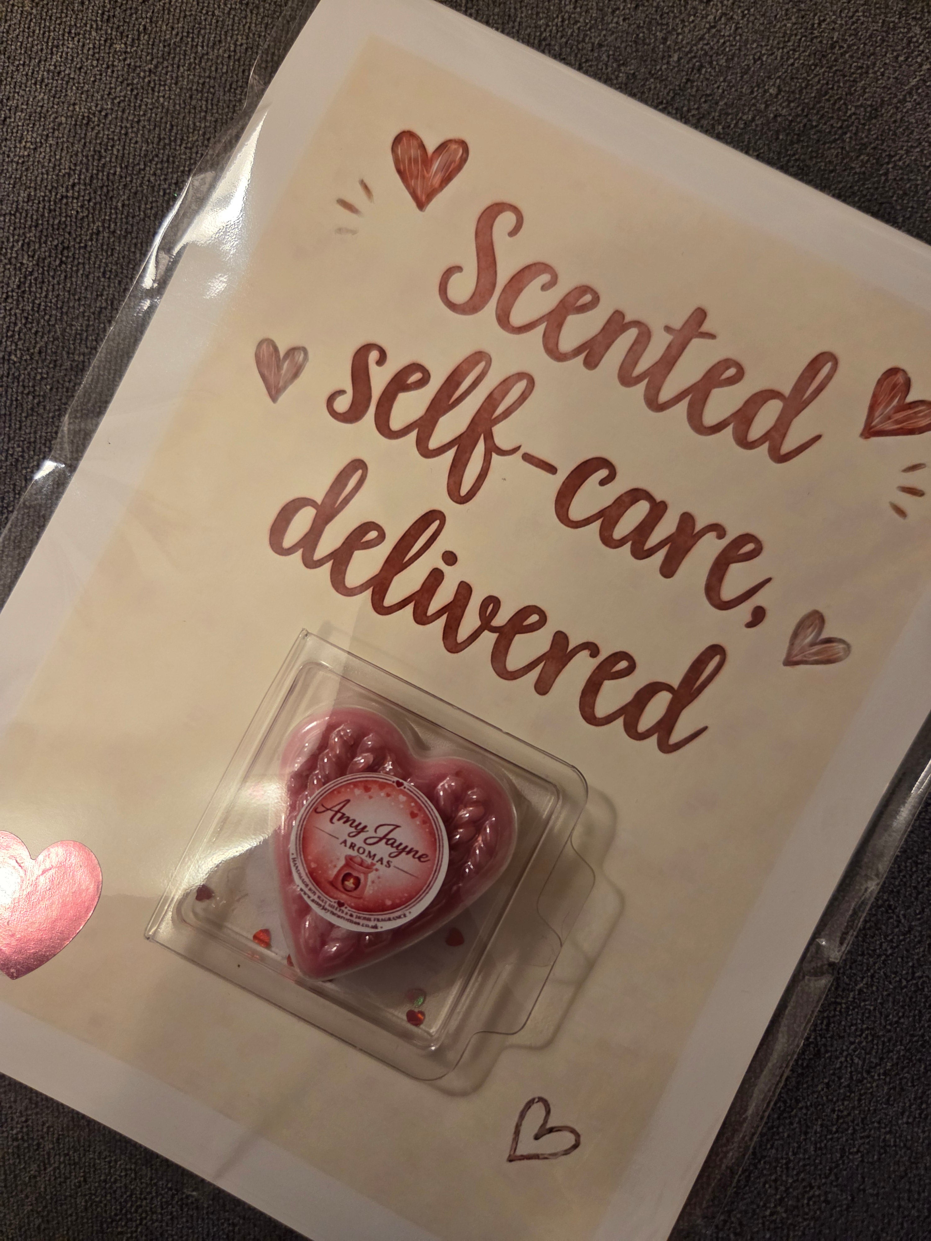"Scented Self Care Delivered" - Quote Gift Card